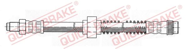 QUICK BRAKE 32.973 Brake Hose