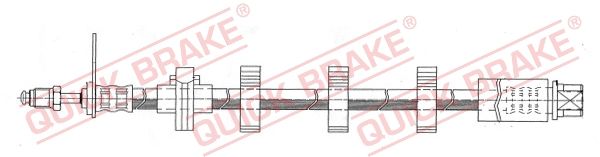 QUICK BRAKE 32.984 Brake Hose