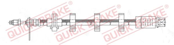 QUICK BRAKE 32.985 Brake Hose