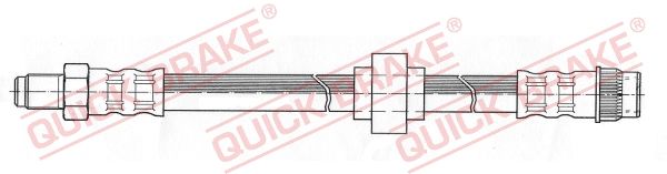 QUICK BRAKE 32.987 Brake Hose