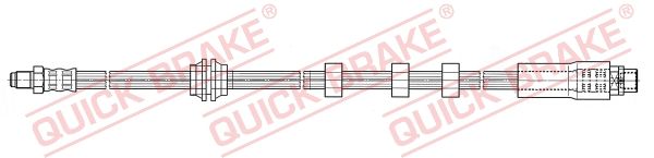 QUICK BRAKE 35.911 Brake Hose