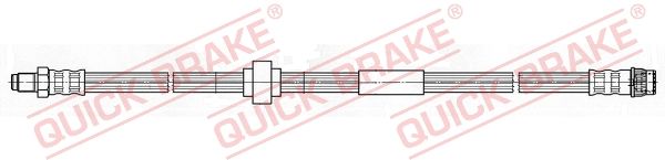 QUICK BRAKE 35.912 Brake Hose