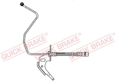 Brake Hose QUICK BRAKE 35.914