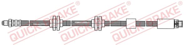 QUICK BRAKE 35.917 Brake Hose