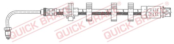 QUICK BRAKE 37.908 Brake Hose
