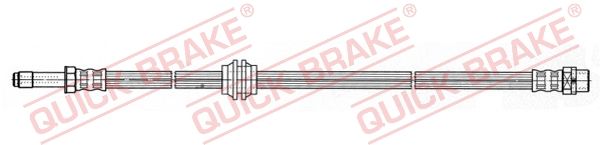 QUICK BRAKE 37.942 Brake Hose