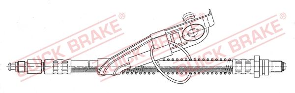 QUICK BRAKE 42.917 Brake Hose
