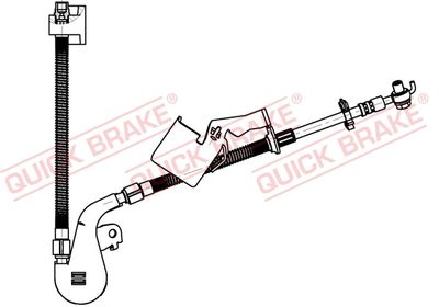 Brake Hose QUICK BRAKE 50.703X