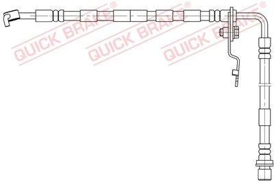 Brake Hose QUICK BRAKE 50.893