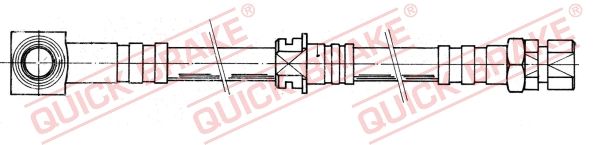 QUICK BRAKE 50.907 Brake Hose