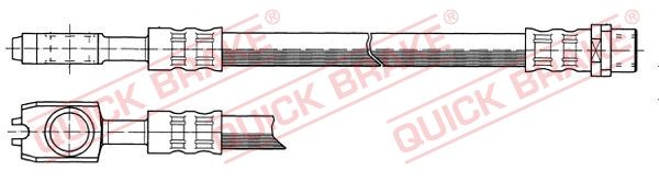 QUICK BRAKE 50.041 Brake Hose