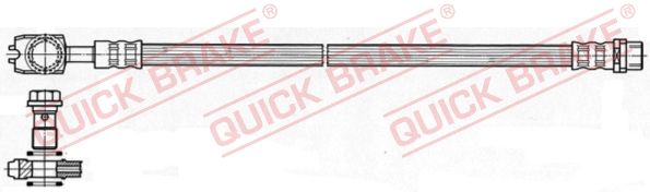 QUICK BRAKE 50.048X Brake Hose
