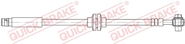 QUICK BRAKE 50.207X Brake Hose