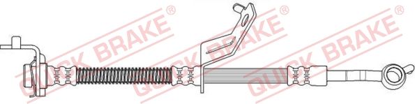 QUICK BRAKE 50.722 Brake Hose