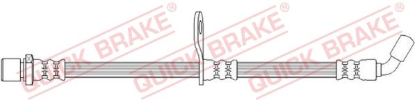 QUICK BRAKE 50.723 Brake Hose