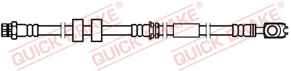 QUICK BRAKE 50.752X Brake Hose