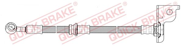 QUICK BRAKE 50.820 Brake Hose