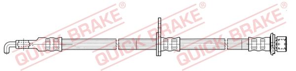 QUICK BRAKE 50.828 Brake Hose