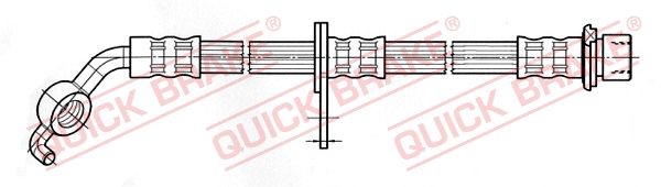 QUICK BRAKE 50.831 Brake Hose