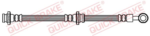 QUICK BRAKE 50.881 Brake Hose