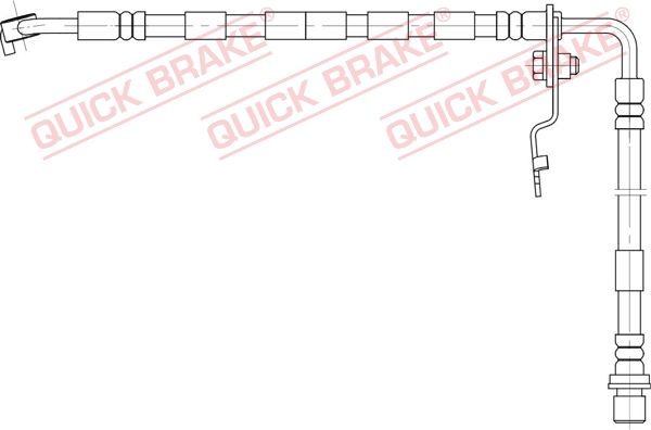 QUICK BRAKE 50.892 Brake Hose