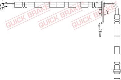 Brake Hose QUICK BRAKE 50.892