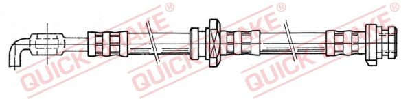 QUICK BRAKE 50.966 Brake Hose