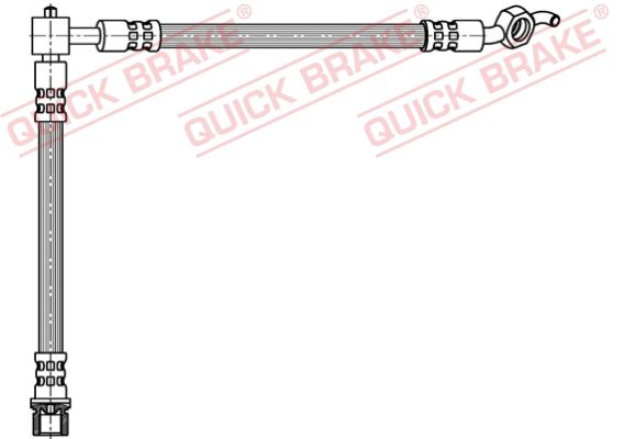 QUICK BRAKE 58.814 Brake Hose