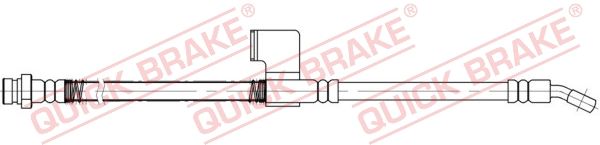 QUICK BRAKE 58.885 Brake Hose