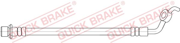 QUICK BRAKE 58.008 Brake Hose