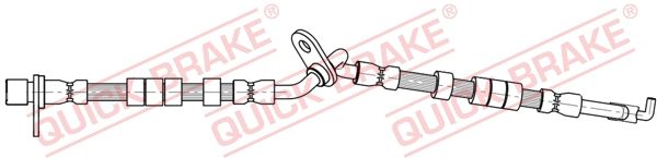 QUICK BRAKE 58.802 Brake Hose