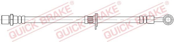 QUICK BRAKE 58.817 Brake Hose