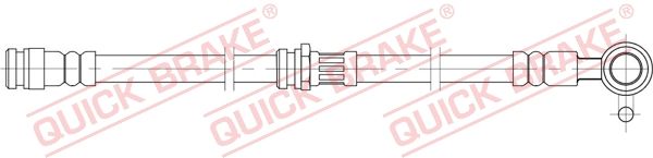 QUICK BRAKE 58.847 Brake Hose