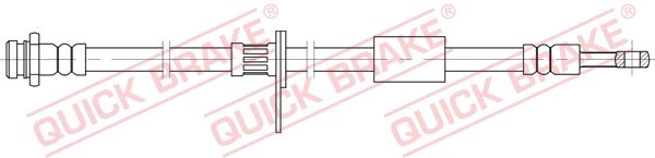 QUICK BRAKE 58.850 Brake Hose