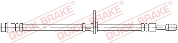 QUICK BRAKE 58.851 Brake Hose
