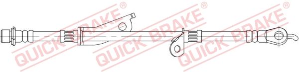 QUICK BRAKE 58.861 Brake Hose