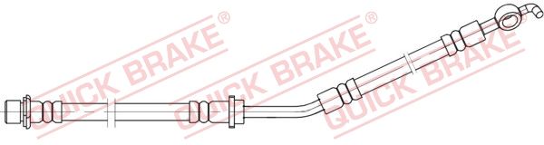 QUICK BRAKE 58.866 Brake Hose