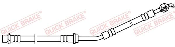 QUICK BRAKE 58.870 Brake Hose