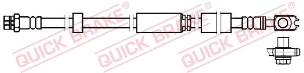 QUICK BRAKE 58.892X Brake Hose