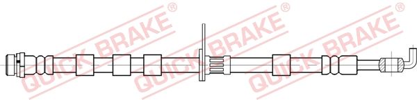 QUICK BRAKE 58.895 Brake Hose