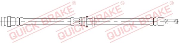 QUICK BRAKE 58.898 Brake Hose
