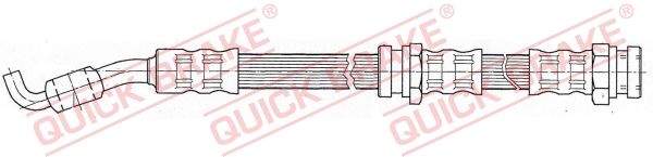 QUICK BRAKE 58.948 Brake Hose