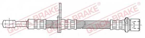 QUICK BRAKE 58.977 Brake Hose