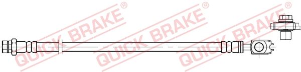 QUICK BRAKE 59.802X Brake Hose