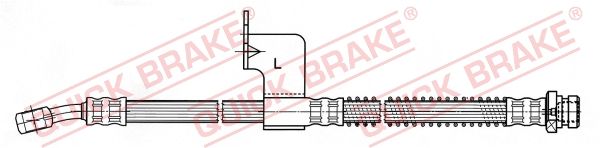 QUICK BRAKE 59.937 Brake Hose