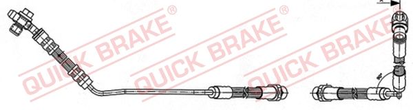 QUICK BRAKE 59.941X Brake Hose