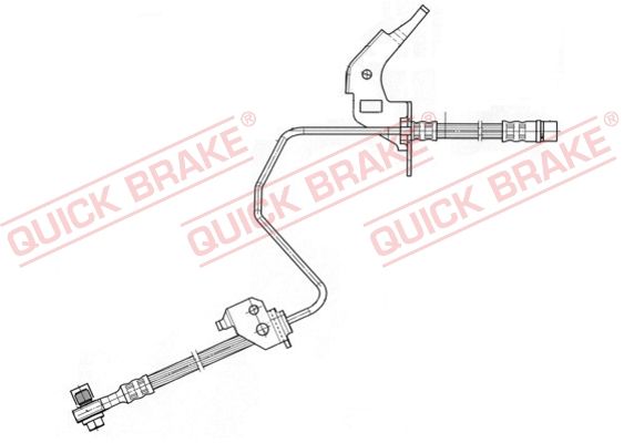 QUICK BRAKE 59.960X Brake Hose