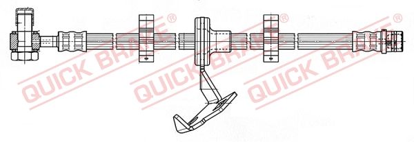 QUICK BRAKE 59.987X Brake Hose