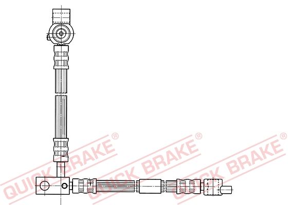 QUICK BRAKE 59.994 Brake Hose