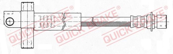 QUICK BRAKE 62.013 Brake Hose